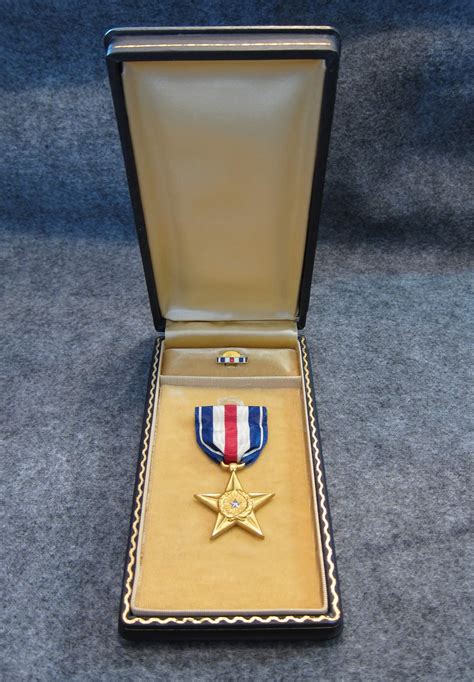 Us Silver Star Medal Numbered For Review