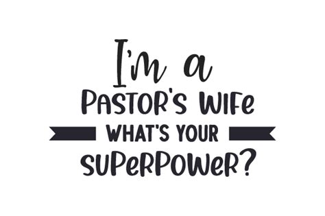I m a Pastor s Wife What s Your Superpower Fichier de Découpe SVG par