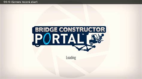 Bridge Constructor Portal Level 37 Solution And Shortcut Youtube