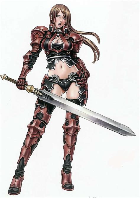 Yoshinari Kou Yoshinari You Fraudir Valkyrie Profile Series Official Art 1girl Armor