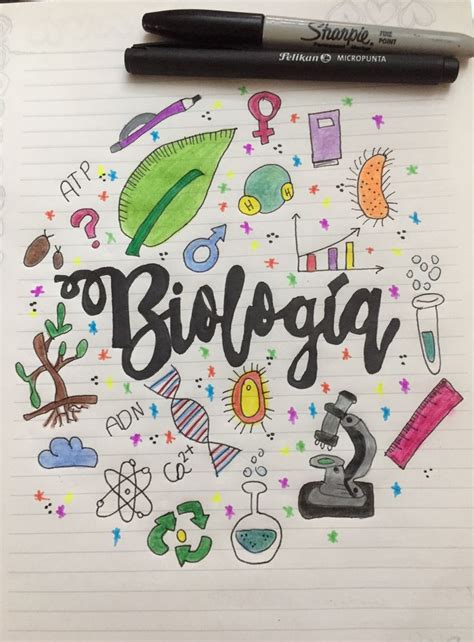 Biología Carátulas Para Cuadernos