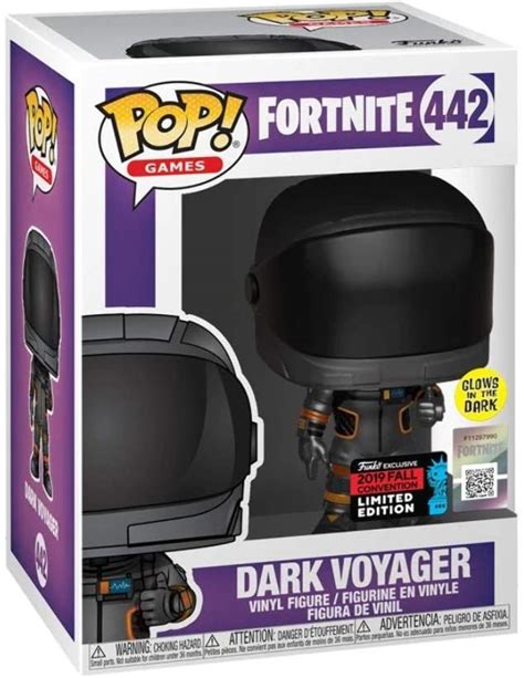 Funko Pop Games Fortnite Dark Voyager Glow In The Dark Limited Edition