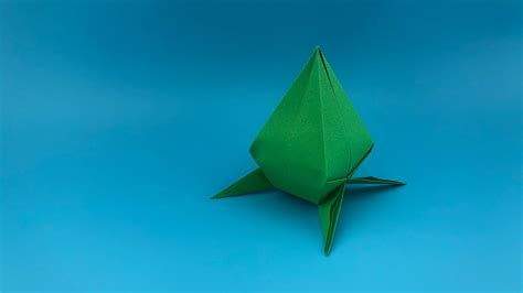How To Make An Origami Peach Youtube