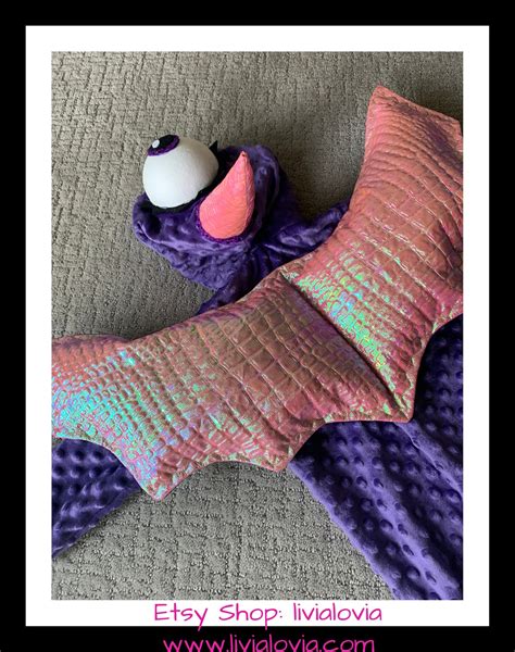 Purple People Eater Costume Purple Monster Costume Cyclops Etsy