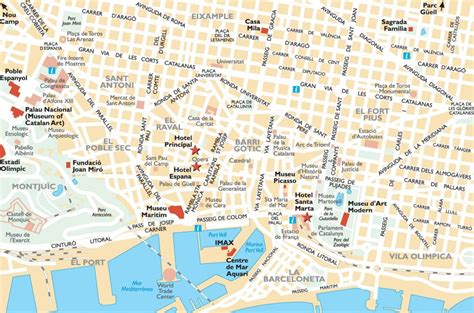 Barcelona Attractions Map Pdf Free Printable Tourist Map Sexiz Pix
