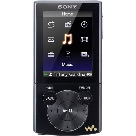 Sony 8gb E Series Walkman Video Mp3 Player Black Nwz E344blk