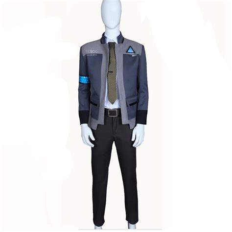 Led Light Game Detroit Become Human Connor Rk800 Cosplay Costumes