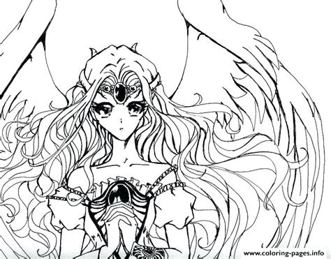 Get Dark Angel Anime Characters Coloring Pages Pictures Colorist