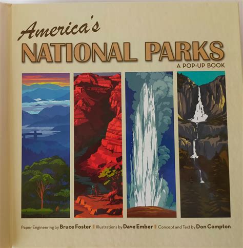 Americas National Parks Pop Up Féerie