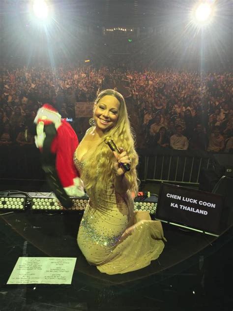 Hot Shots Mariah Carey Gets Festive In Thailand Dresses As Mrs