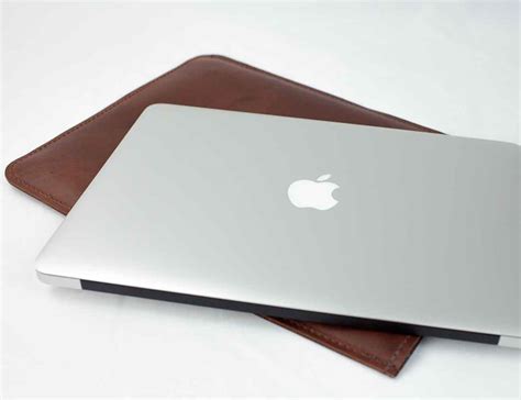 Leather Macbook Air Sleeve By Mintcases Gadget Flow