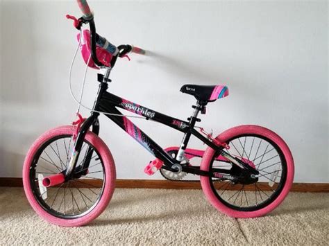 kent 18 sparkles girls bike black pink for sale in des plaines il offerup