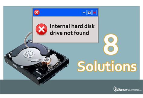 Solutions To Internal Hard Disk Drive Not Found Error