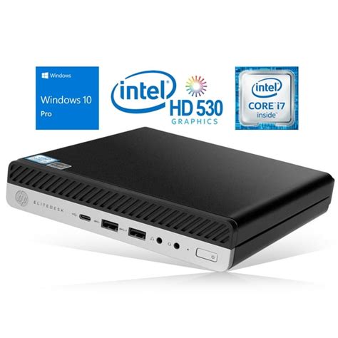 Hp Elitedesk 800 G3 Mini Pc Intel Core I7 6700 Upto 40ghz 32gb Ram