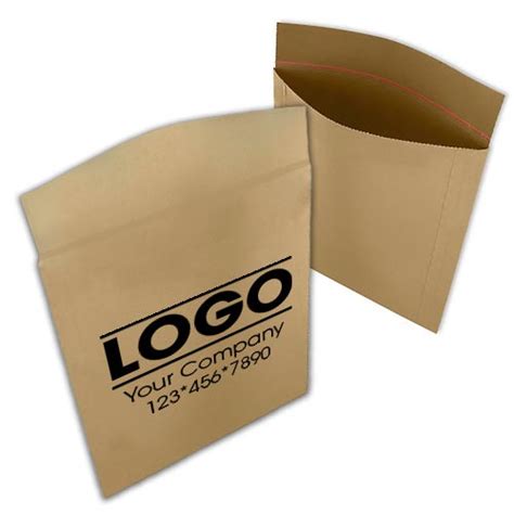 Branded Rigid Mailer Envelopes Self Sealing Envelopes
