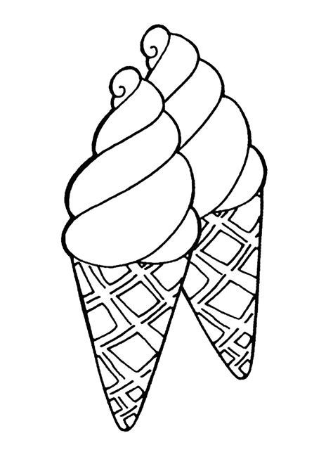 We are always adding new ones, so make sure to come back and check us out or make a suggestion. Ice Cream Cone in 2020 | Ice cream coloring pages, Cupcake ...