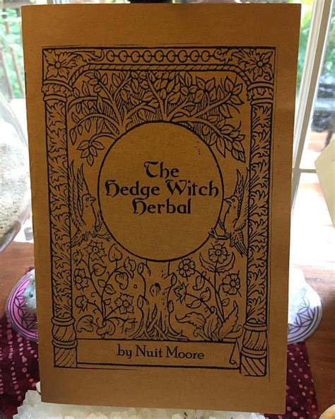 The Hedgewitch Herbal Booklet Hedge Witch Medicinal Herb Uses Etsy