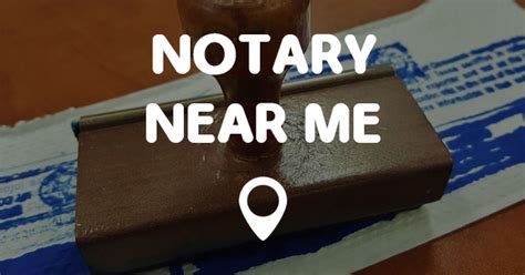 Maybe you are moving some place new, or you are searching for an occupation near and dear. NOTARY NEAR ME - Points Near Me