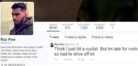 Stockbroker Sacked After Tweeting Joke That He Ran Over Cyclist Then