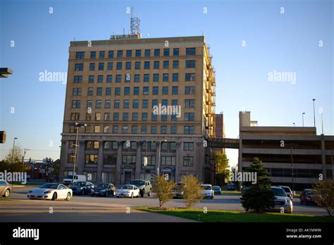 Office Building Architecture Downtown Gary Indiana Stock Photo Alamy