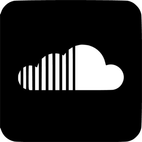 Black Soundcloud 3 Icon Free Black Site Logo Icons