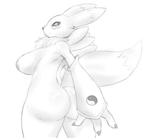 Rule 34 3 Fingers Anthro Ass Breasts Claws Digimon Female Female Only