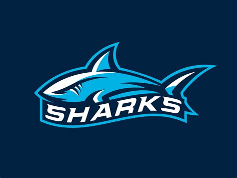 Shark Mascot Logo By Sergey Zhur On Dribbble