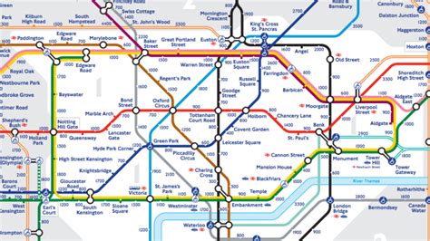 Theres A New Tube Map To Help You Get Your Steps Up Mashable