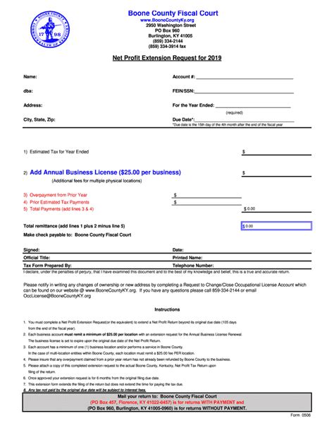 Ky 0506 Boone County 2019 Fill Out Tax Template Online Us Legal Forms