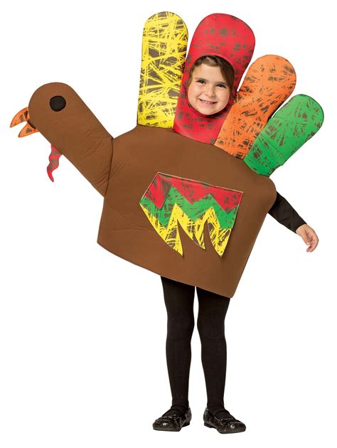 Hand Thanksgiving Turkey Costume Parade Rasta Imposta
