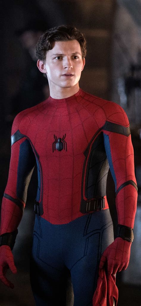 No way home, slated to release. 1125x2436 Tom Holland As Spiderman In Far From Home Iphone ...