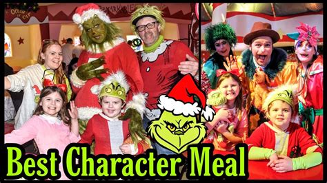 The Grinch Friends Character Breakfast Honest Review Meeting The