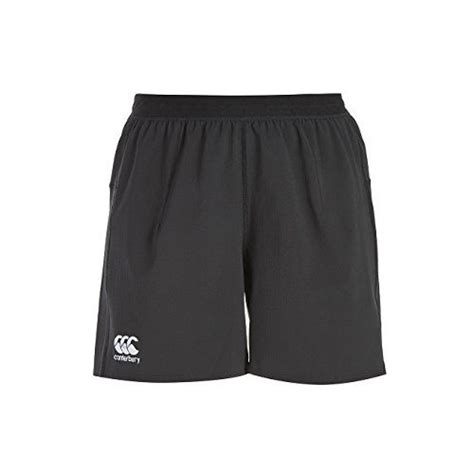 Canterbury Mens Professional Polyester Shorts Black Large