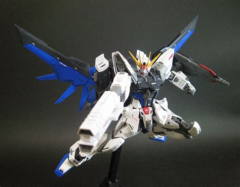 Painted Build Mg 1100 Build Strike Gundam Full Package Gundam Kits