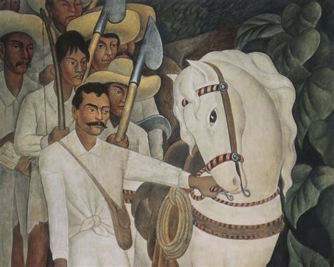 Diego Rivera Vintage Print 2000 Agrarian Leader Zapata 1931 Home Decor