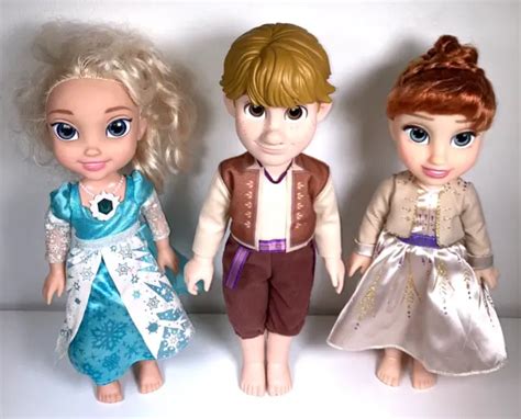 Jakks Pacific Disney Frozen Elsa Kristoff Anna Dolls Elsa Talks Sings Picclick Uk