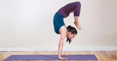 How To Do Handstand To Backbend In Yoga Popsugar Fitness