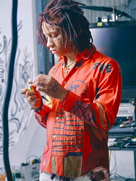 Trippie redd bedroom wall collage photo wall collage picture wall rapper wallpaper iphone aesthetic iphone wallpaper aesthetic wallpapers bad. Trippie Redd and Travis Scott Connect on "Dark Knight ...