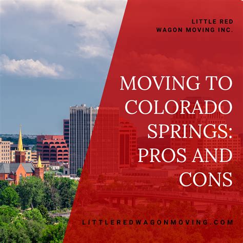 Moving To Colorado Springs 14 Pros And Cons Little Red Wagon