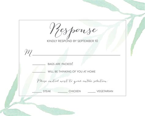 The guest list is the top priority when it comes to rsvps. Pin on "I Do"