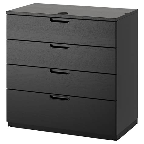 Galant Drawer Unit Black Ikea Cyprus