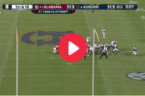 The Kick Six Relive The Moment Auburn Became A Madhouse Fanbuzz