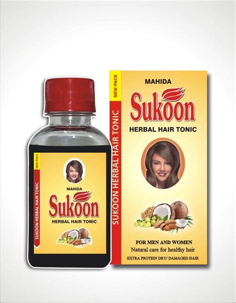 Buy Mahida Sukoon Herbal Hair Tonic For Men And Women Helps In Re Growth Of Hairnatural Oil For