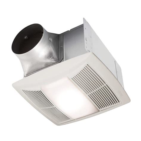 Broan Nutone Qt Series 130 Cfm Ceiling Bathroom Exhaust Fan With Led Light And Night Light