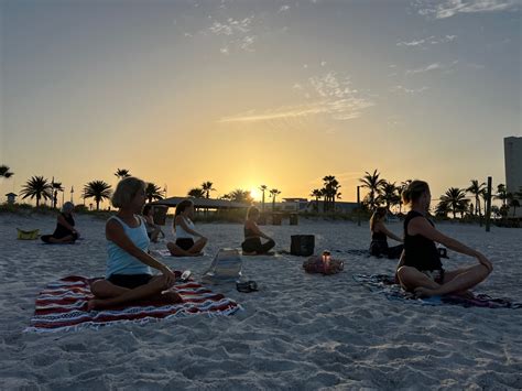 Sunrise And Sunset Beach Yoga Classes Madeira Beach Yoga