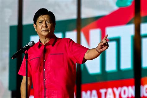 Philippines Poll Body Dismisses Bids To Disqualify Frontrunner Marcos Reuters