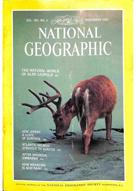 National Geographic Magazine November 1981