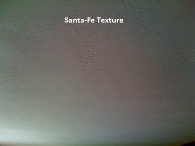 The stencil to create santa fe effect is widely available and thus making it easier for anyone to make the texture. Drywall Texture