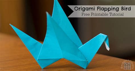 Origami Flapping Bird Origami Flapping Bird Origami Tutorial