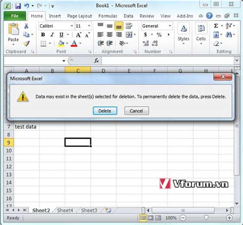 Cách Xóa Trang Tính Trong Excel 2010 How To Delete Worksheet In Excel
